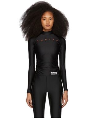 Ambush Black Scuba Turtleneck Size 1